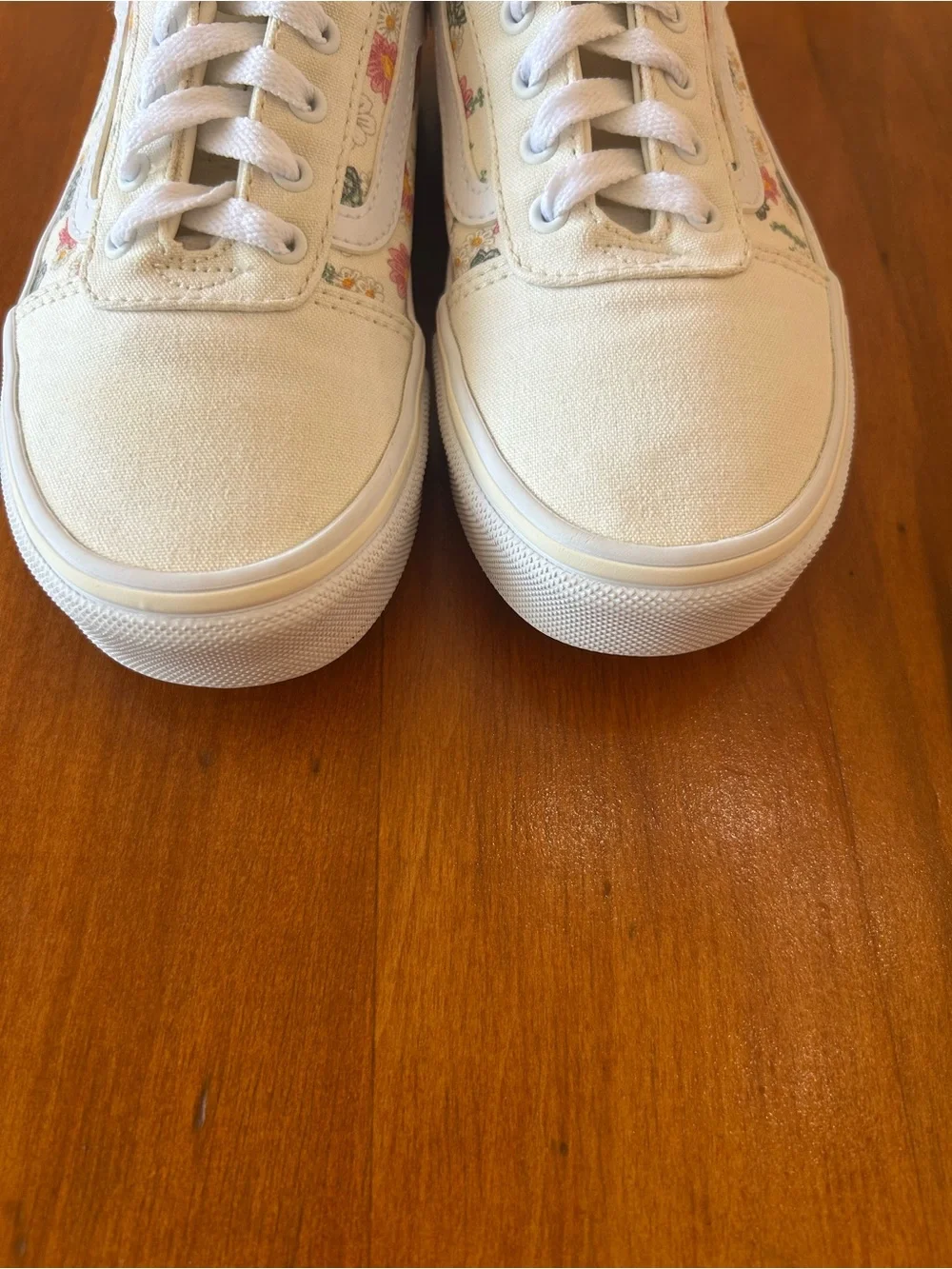 Vans Ward Desert Floral Marshmallow Low-Top Sneakers Youth 3